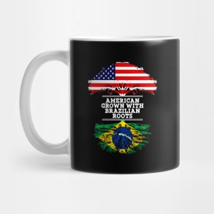 American Grown With Brazilian Roots - Gift for Brazilian From Brazil Mug